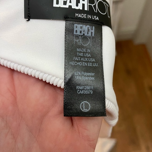 Beach Riot White Ruffle Bikini - Picture 6 of 8